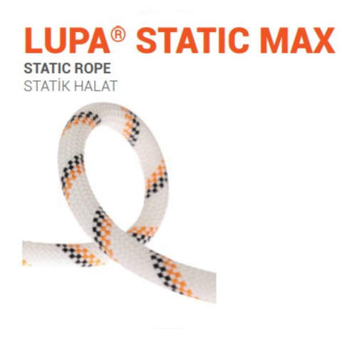 KAYA ROPES LUPA STATIC MAX　スタティックロープ   10.5mm&11mm 切り売り（1m単位）